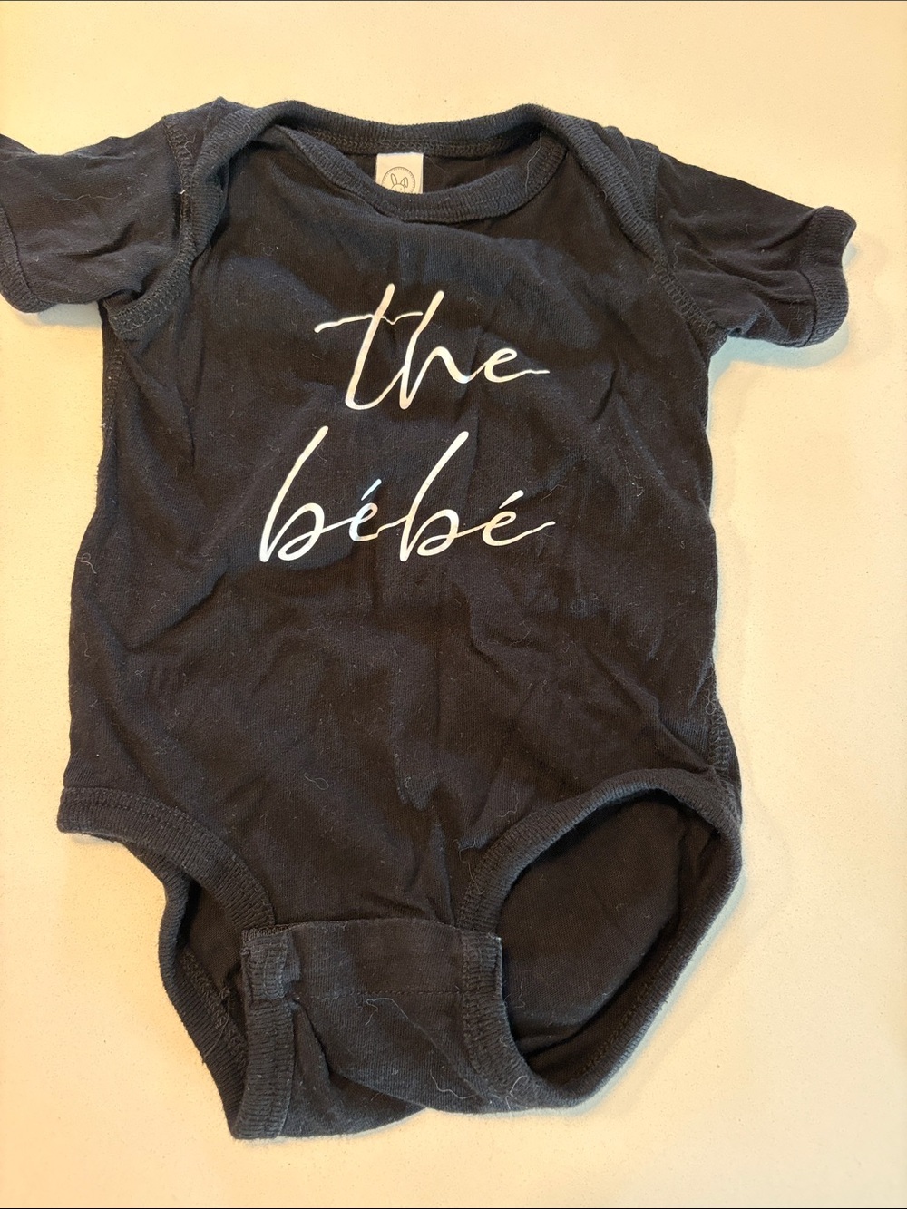 Rabbit Skins The Bébé Black Baby One-Piece Bodysuit